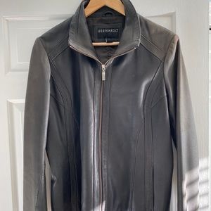 BERNARDO LEATHER JACKET